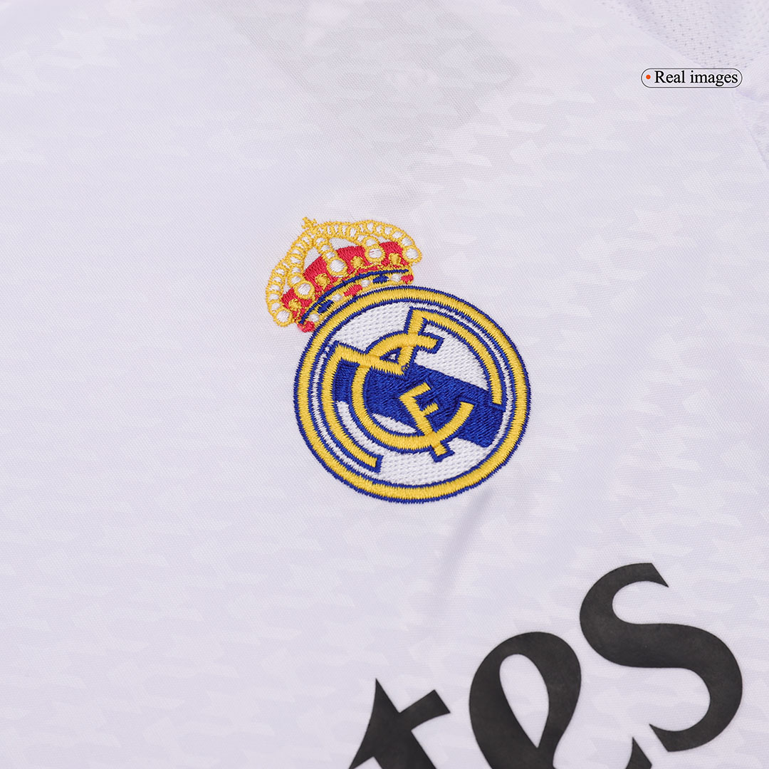 Real Madrid Long Sleeve Home Jersey - gojersey