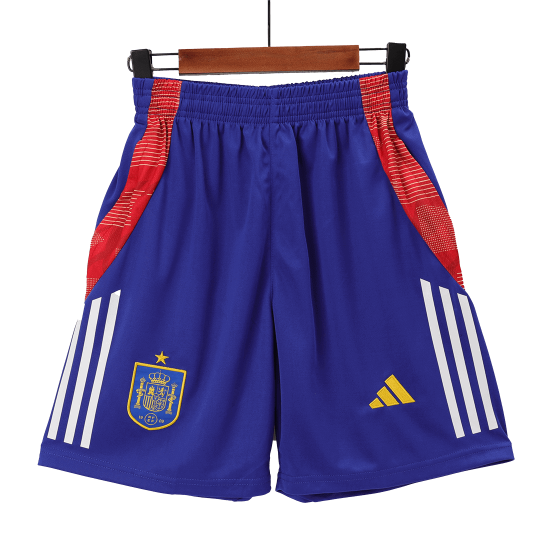 Spain Pre-Match Training Soccer Shorts - gojersey