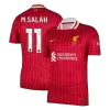 Liverpool M.SALAH #11 Home Soccer Jersey 2024/25 - gojersey