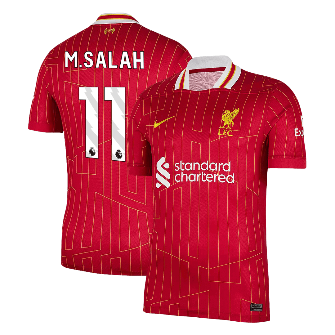 Liverpool M.SALAH #11 Home Soccer Jersey - gojersey