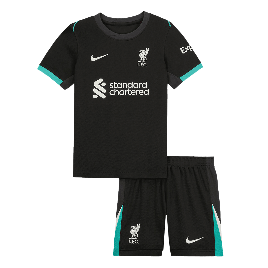 Liverpool Away Jersey Kit  Kids(Jersey+Shorts) - gojersey