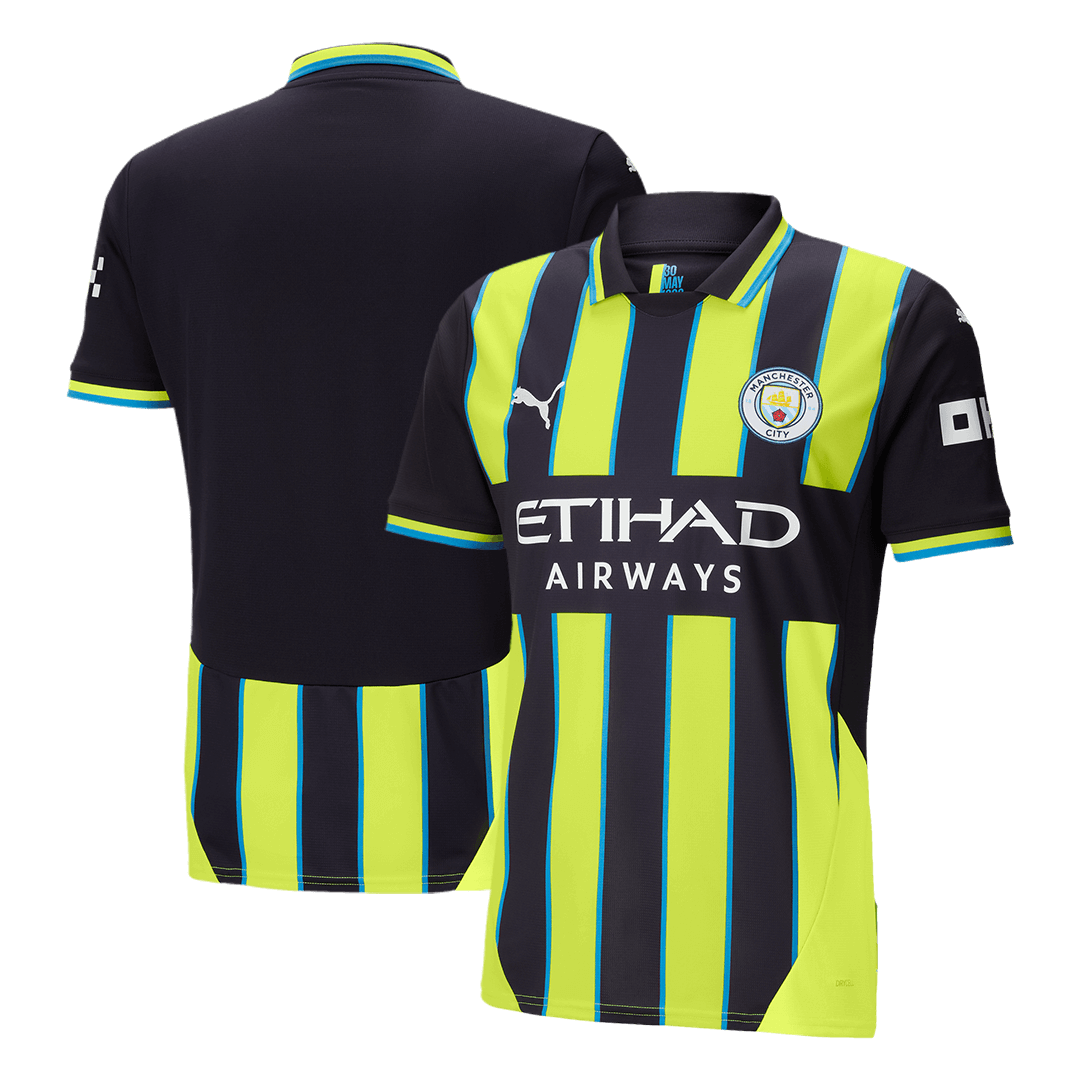 Manchester City Away Soccer Jersey - gojersey