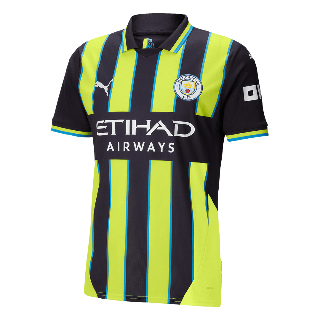 Manchester City Away Soccer Jersey - gojersey