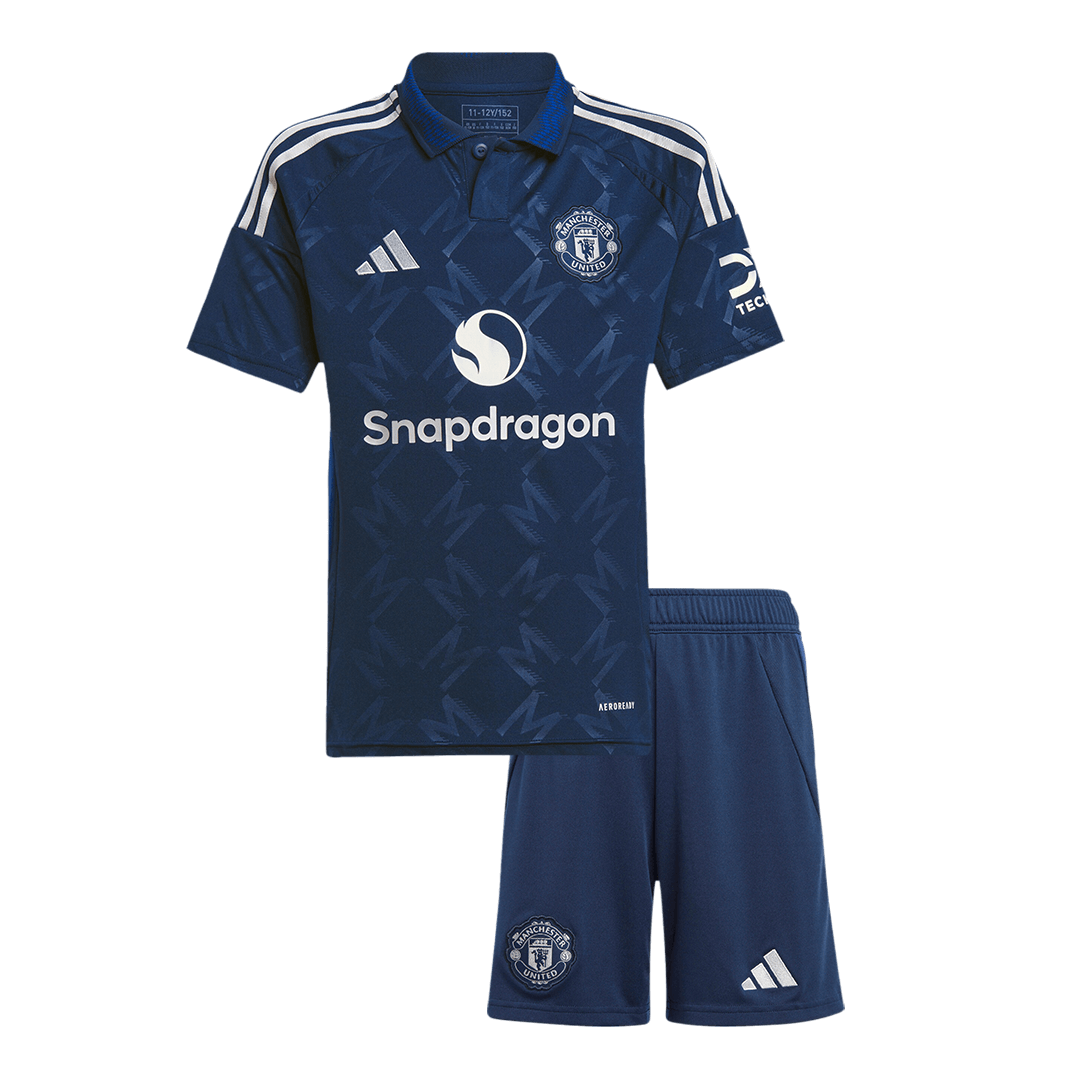 Manchester United Away Jersey Kit Kids(Jersey+Shorts) - gojersey