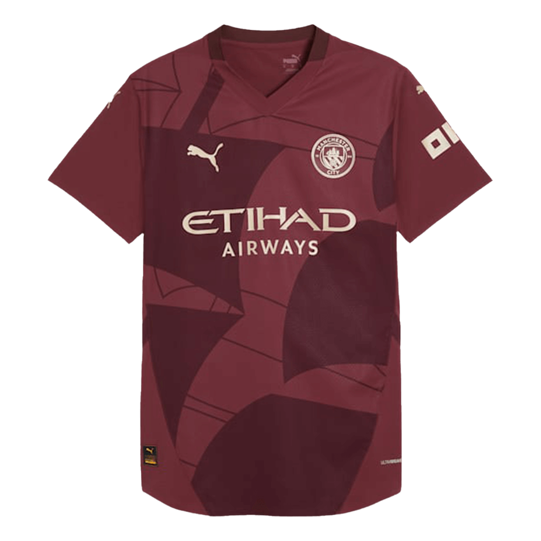 Manchester City Third Away Jersey Authentic - gojersey