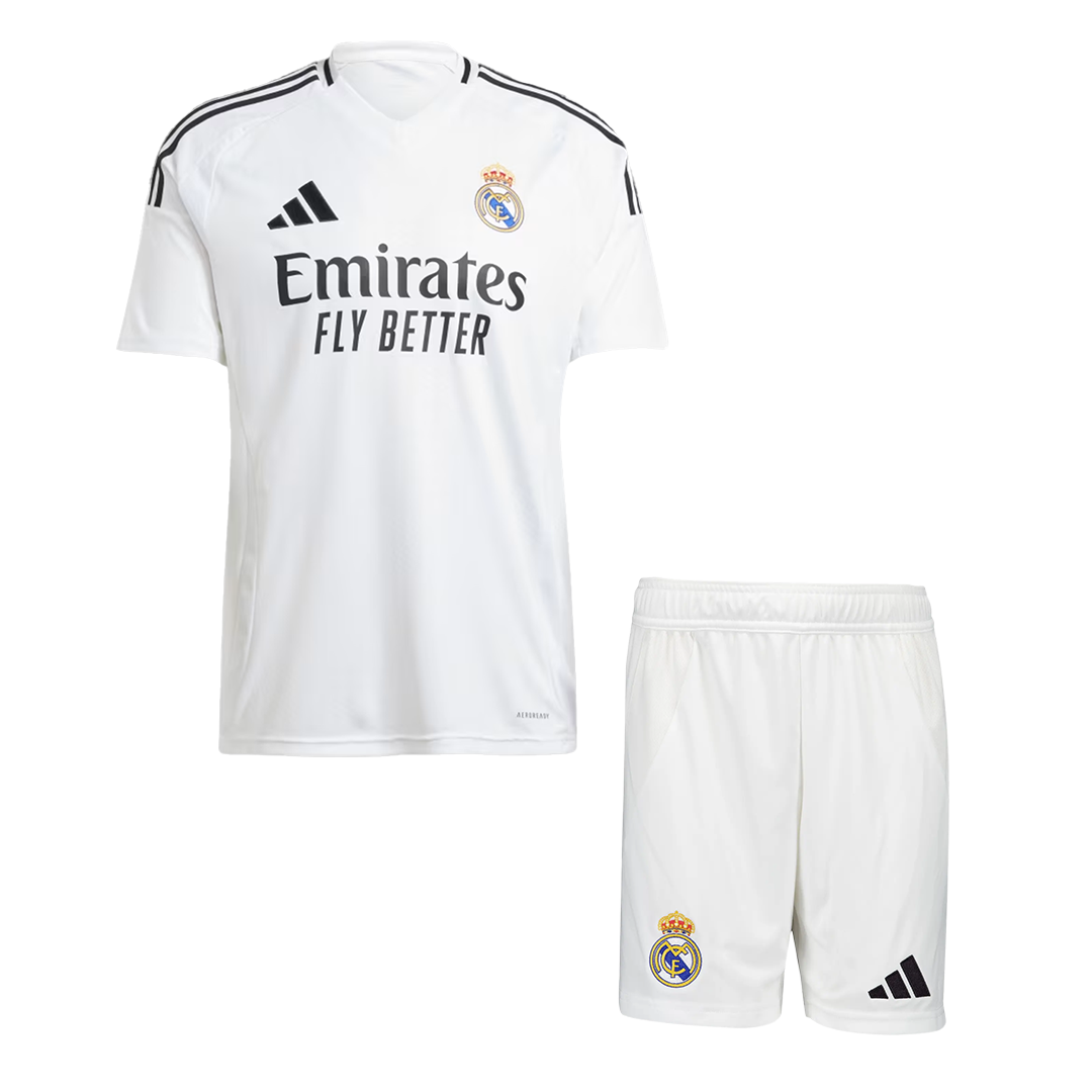 Real Madrid Home Jersey Kit (Jersey+Shorts) - gojersey
