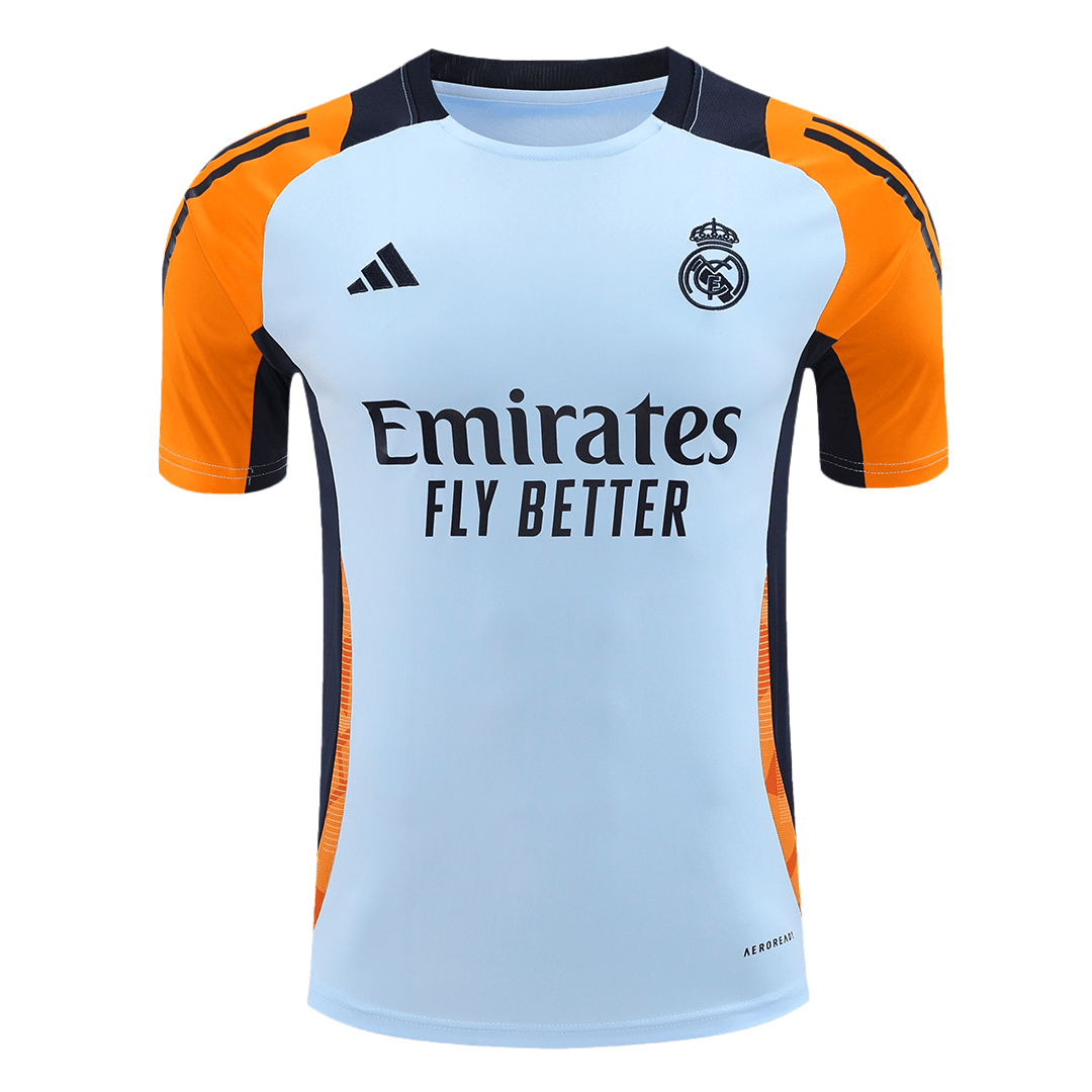 Real Madrid Pre-Match Training Jersey - Blue - gojersey