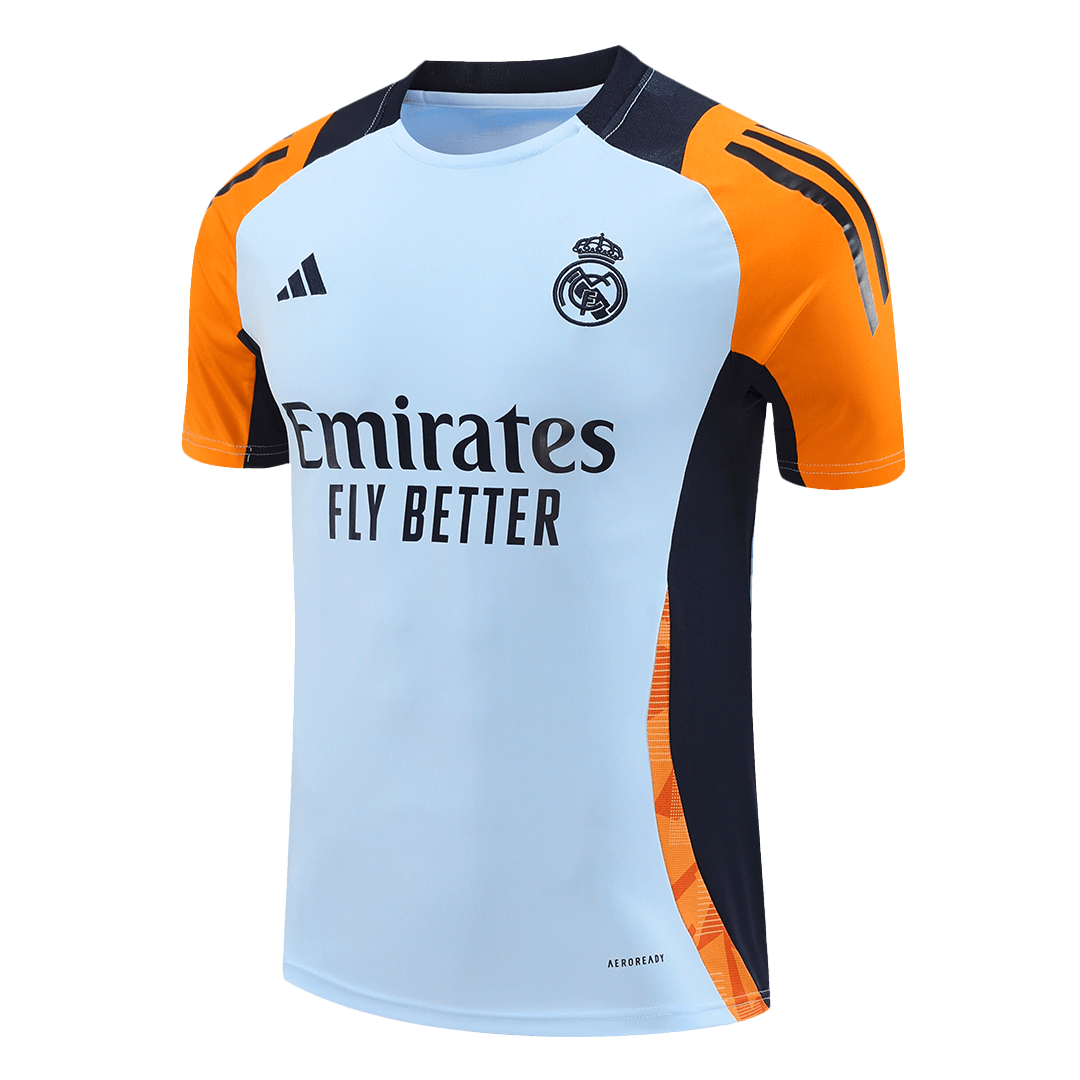 Real Madrid Pre-Match Training Jersey - Blue - gojersey