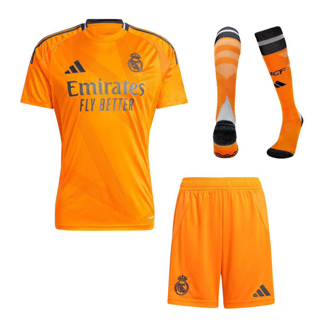 Real Madrid Away Jersey Kit (Jersey+Shorts+Socks) - gojersey