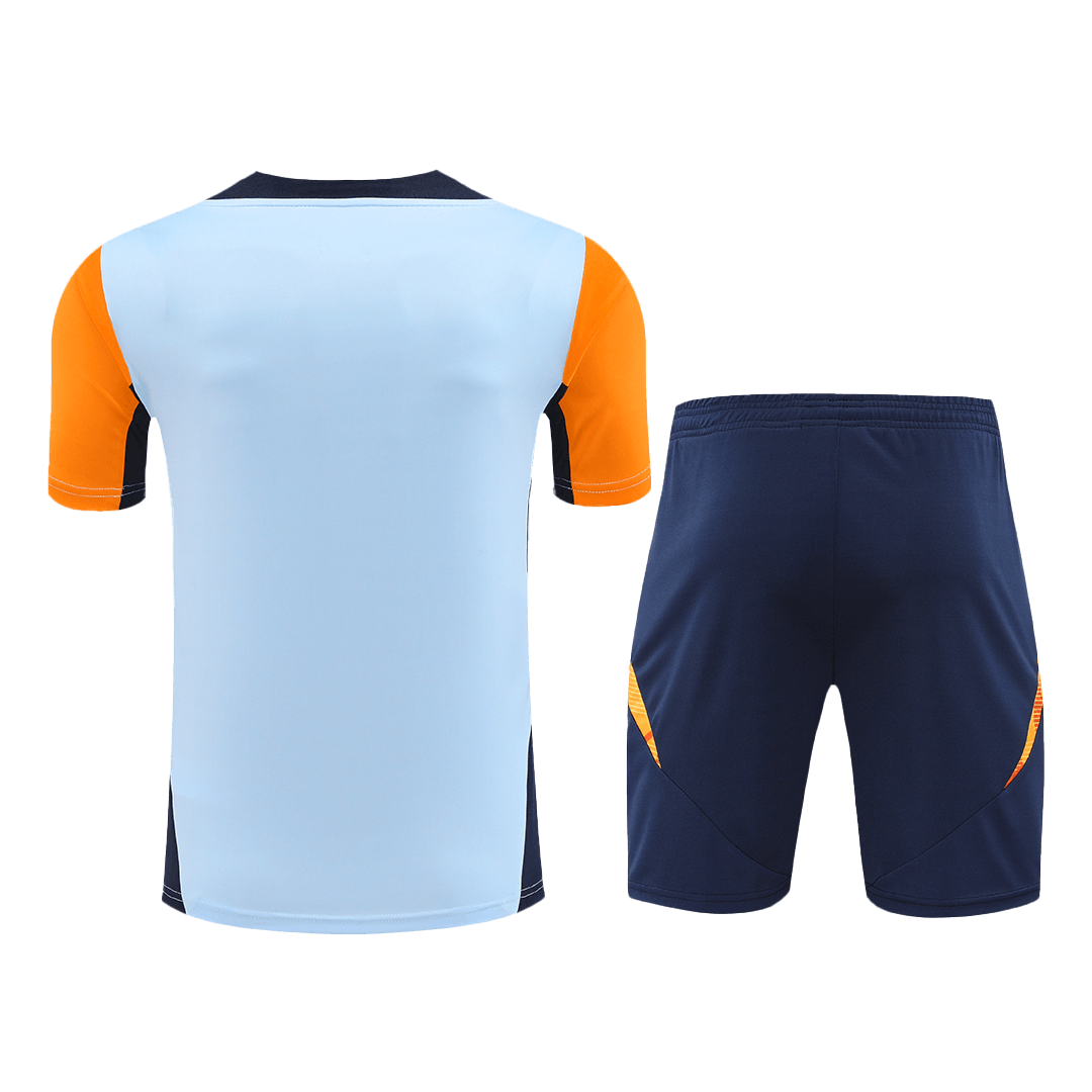 Real Madrid Pre-Match Training Jersey Kit (Jersey+Shorts) - gojersey