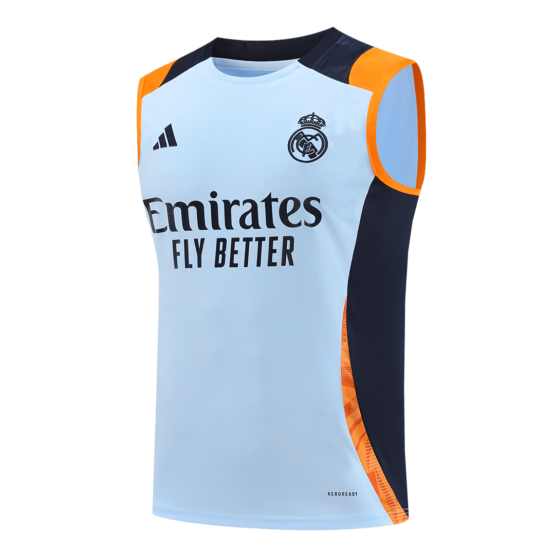 Real Madrid Pre-Match Sleeveless Jersey - gojersey