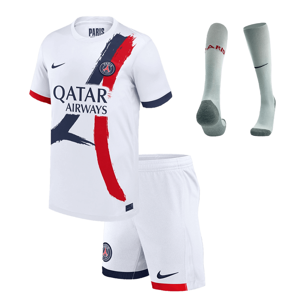 PSG Away Jersey Kit Kids(Jersey+Shorts+Socks) - gojersey