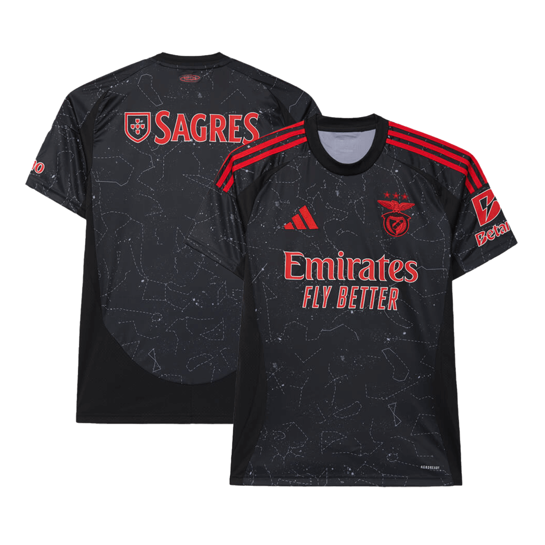 Benfica Away Custom Soccer Jersey - gojersey