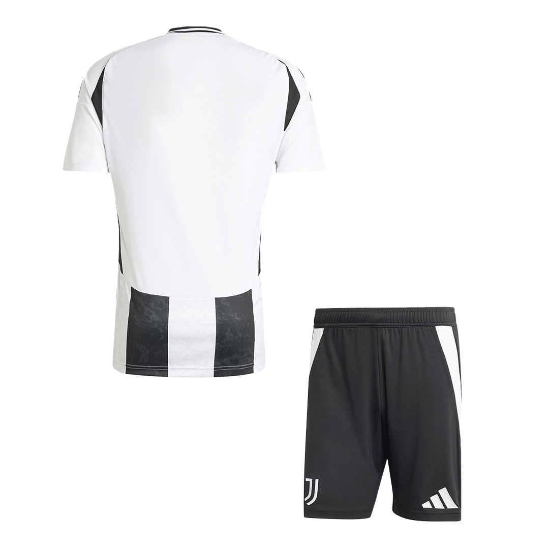 Juventus Home Soccer Jersey Kit (Jersey+Shorts) - Save The Children Sponsor - gojersey