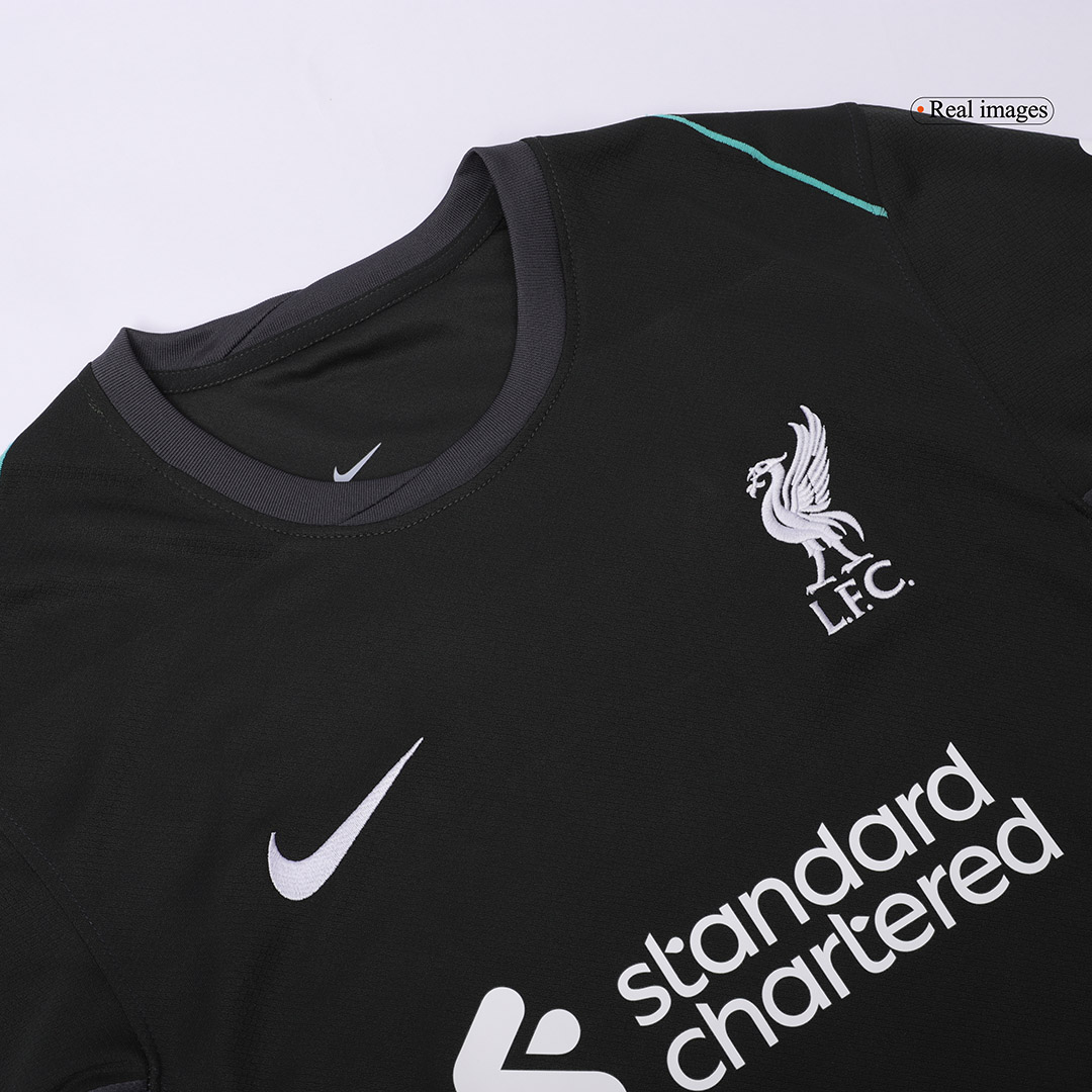 Liverpool VIRGIL #4 Away Soccer Jersey - gojersey
