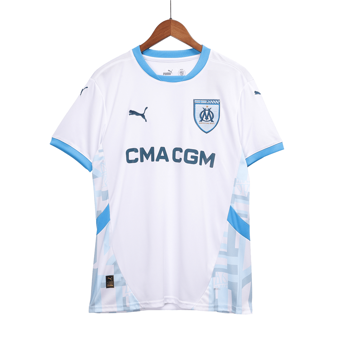 Marseille Home Wholesale Soccer Jersey - gojersey
