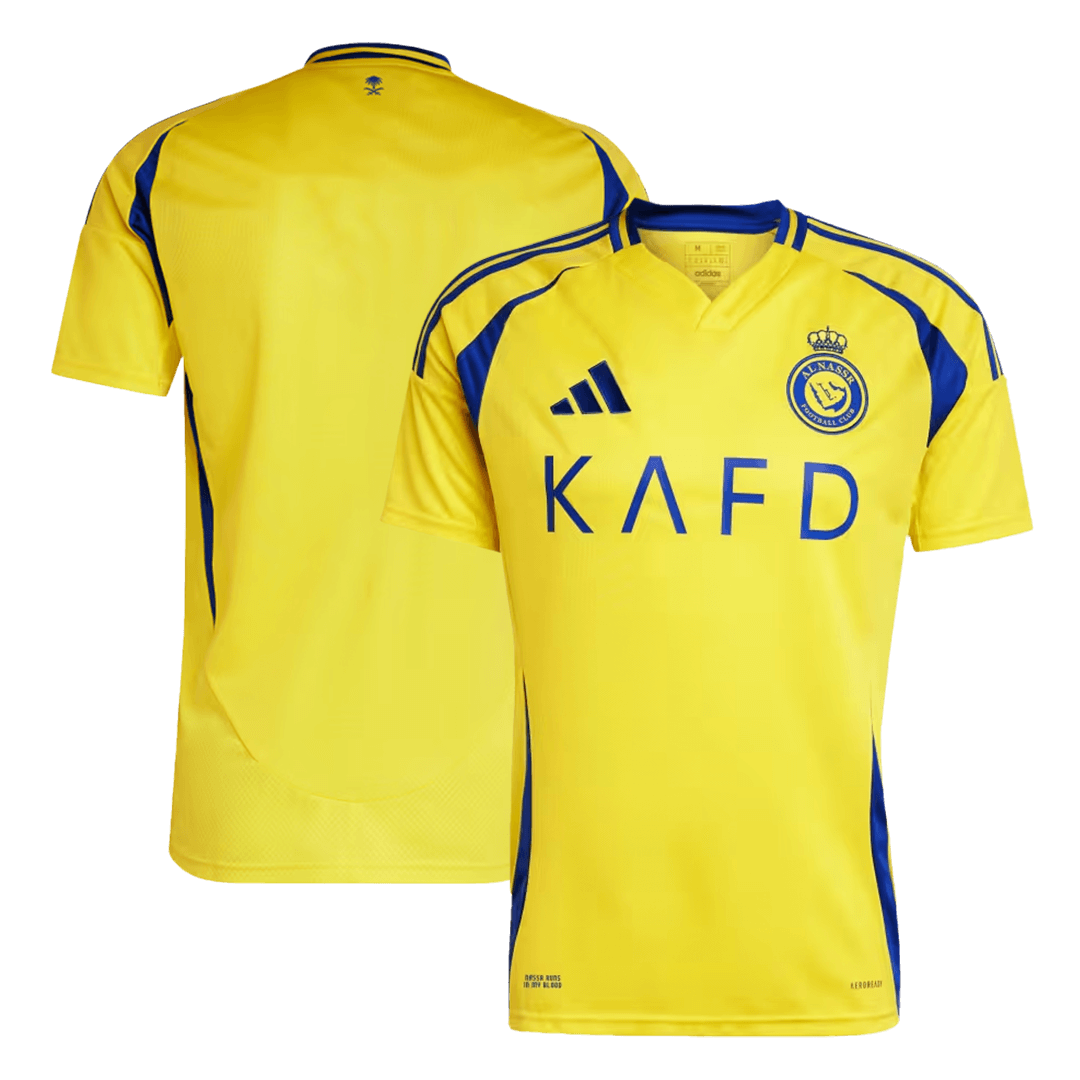 Al Nassr Home Soccer Jersey - gojersey