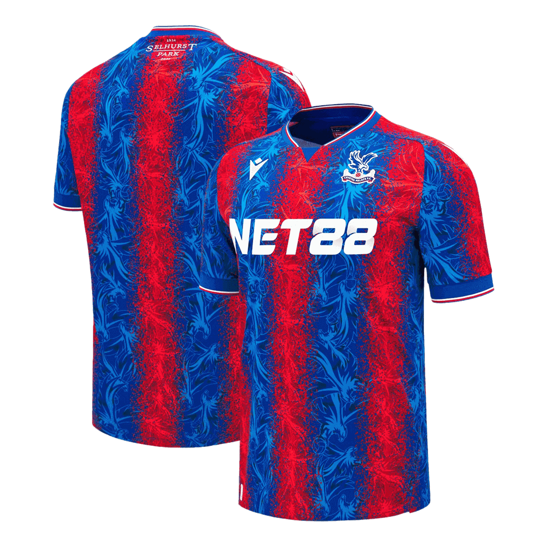 Crystal Palace Home Soccer Jersey - gojersey