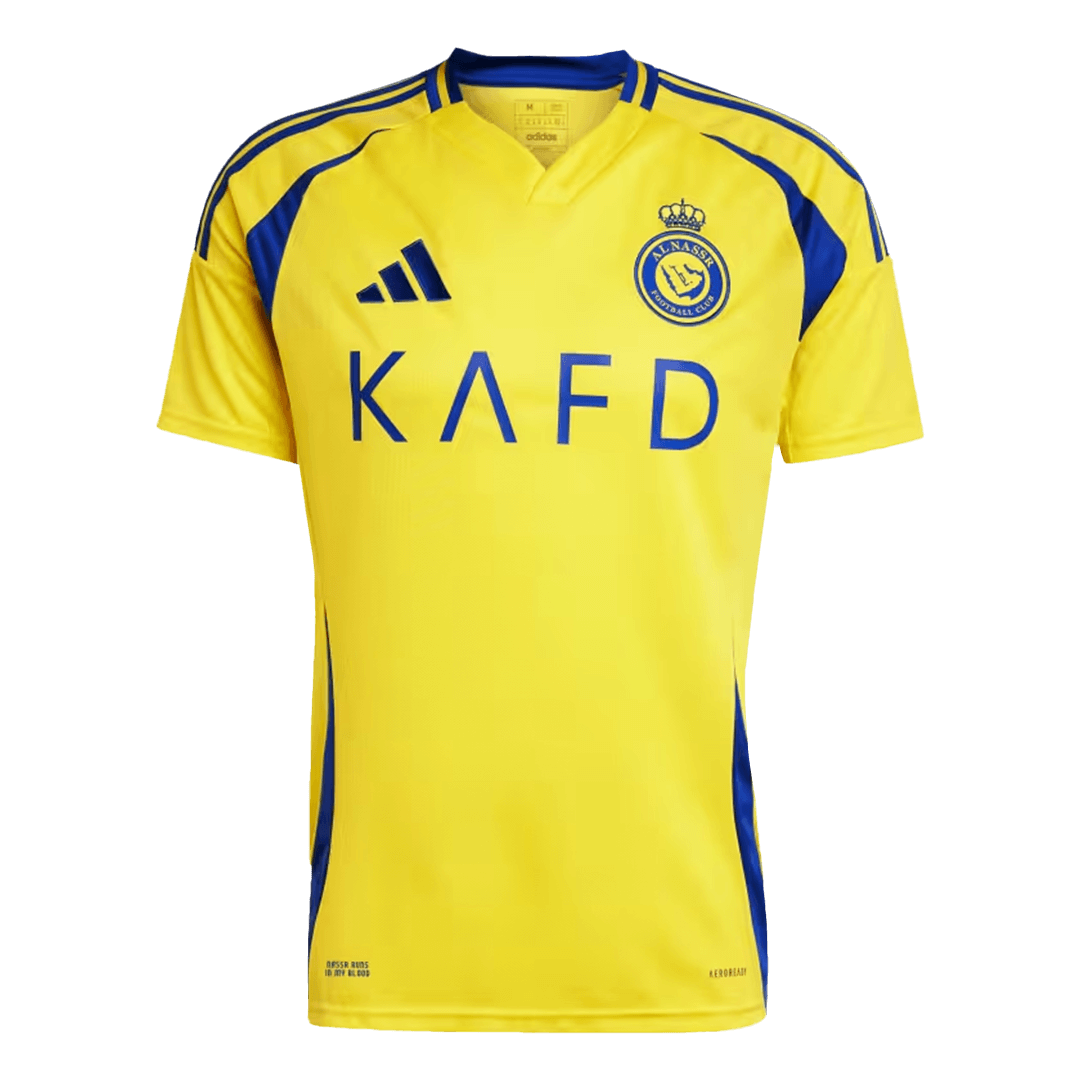 Al Nassr Home Soccer Jersey - gojersey