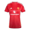 Women's Manchester United Home Soccer Jersey 2024/25 - gojersey