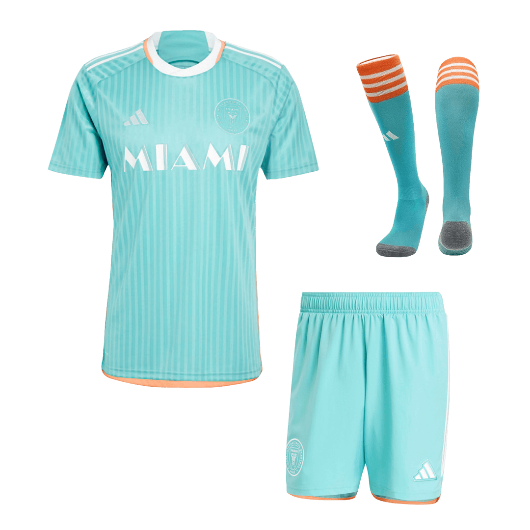 Inter Miami CF Third Away Soccer Jersey Kit (Jersey+Shorts+Socks) - gojersey