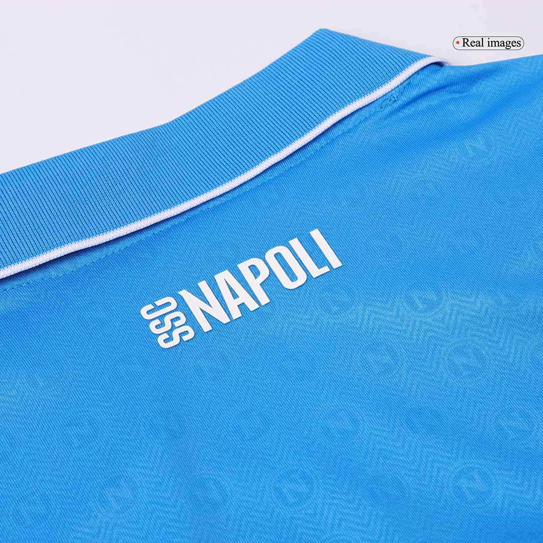 Napoli Home Soccer Jersey Authentic - gojersey