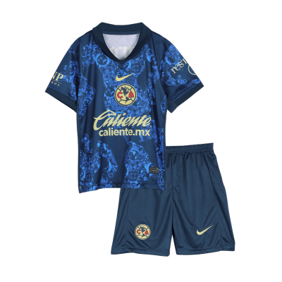 Club America Away Soccer Jersey Kit Kids(Jersey+Shorts) - gojersey