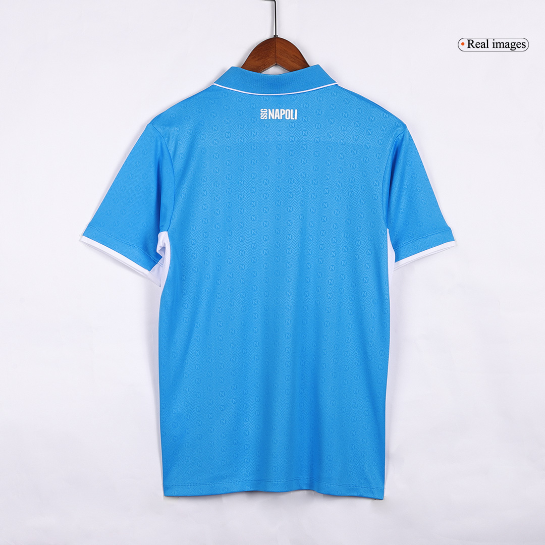 Napoli Home Soccer Jersey Authentic - gojersey
