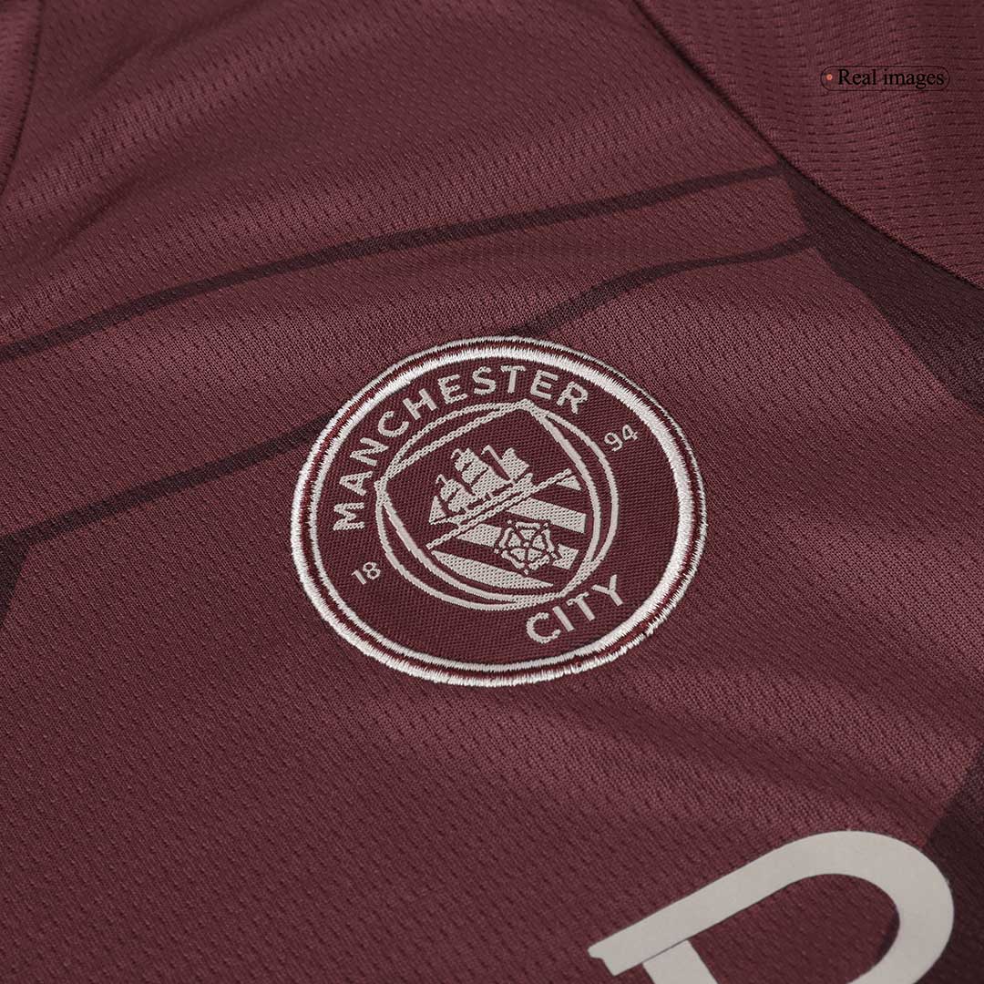 Manchester City Third Away Jersey Kit Kids(Jersey+Shorts) - gojersey