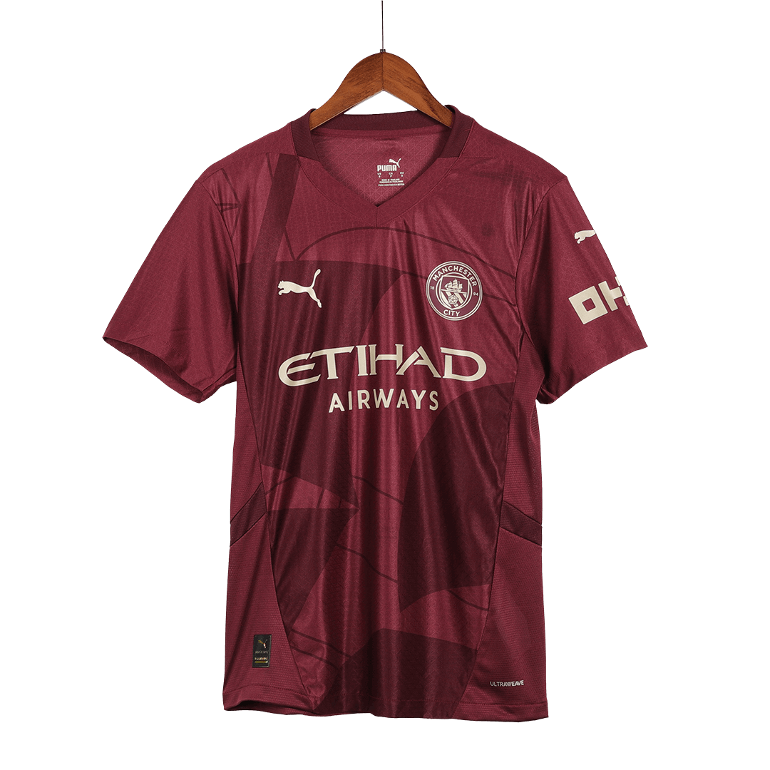 Manchester City Third Away Jersey Authentic - gojersey