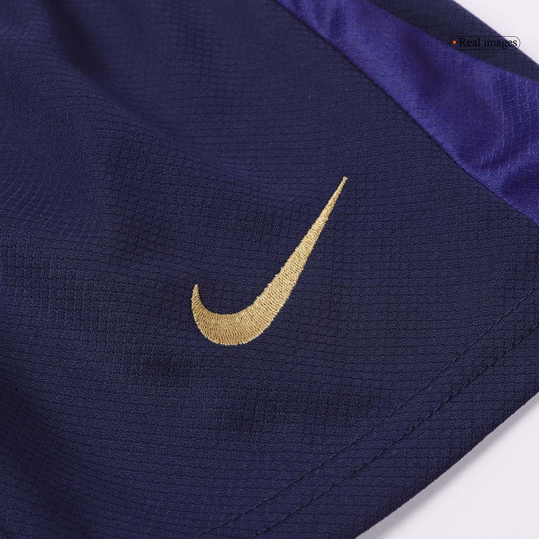 Barcelona Home Jersey Kit Kids(Jersey+Shorts) Spotify Logo Without Text - gojersey