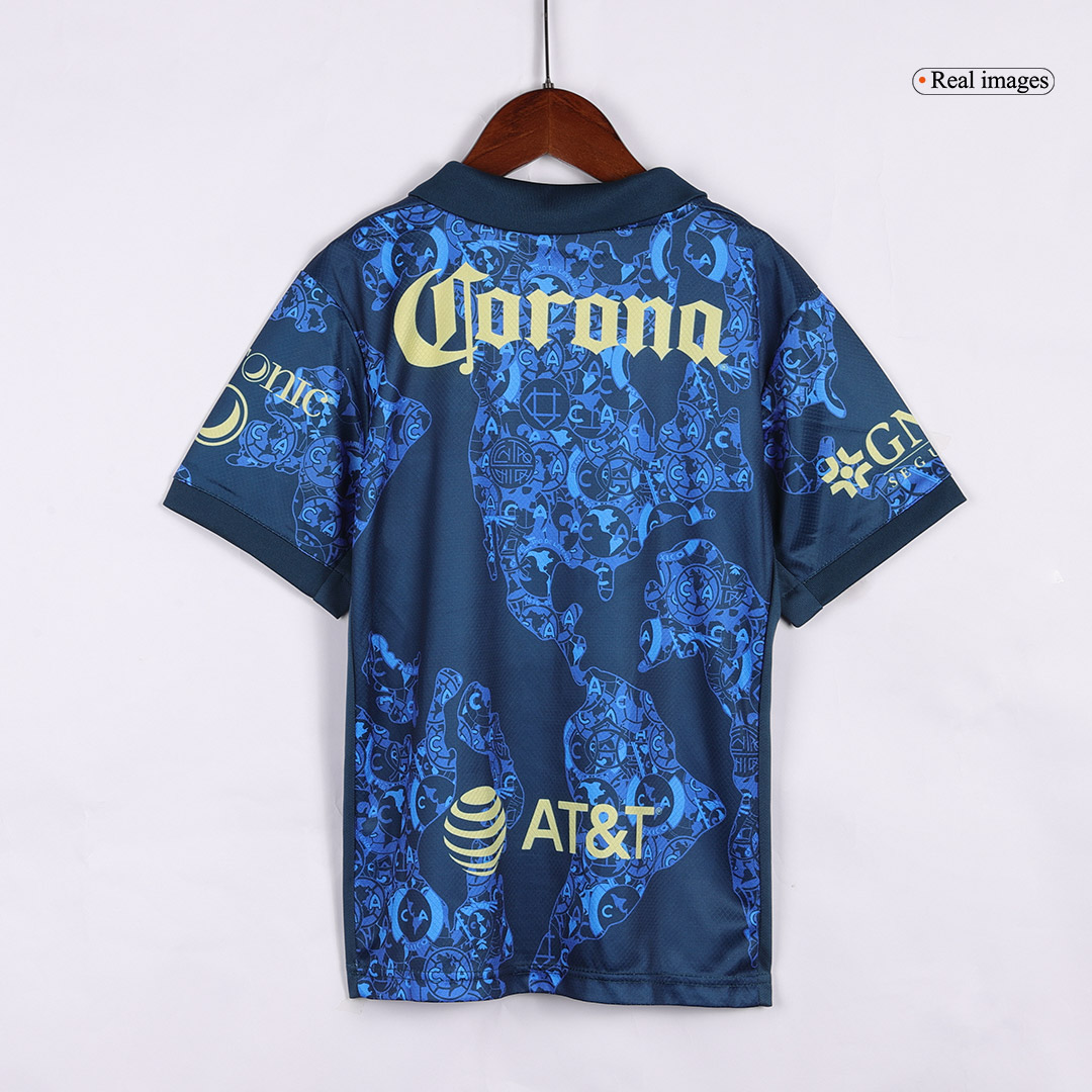 Club America Away Soccer Jersey Kit Kids(Jersey+Shorts) - gojersey