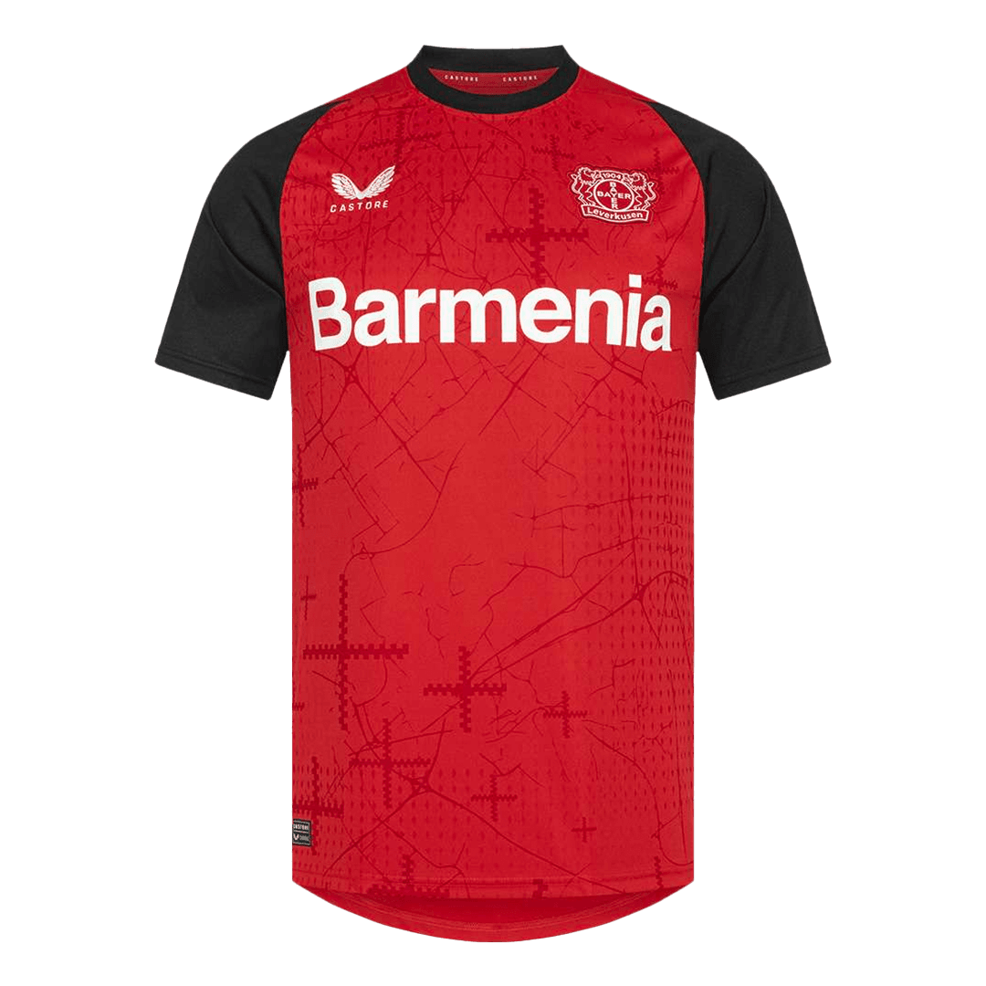 Bayer 04 Leverkusen Home Soccer Jersey - gojersey