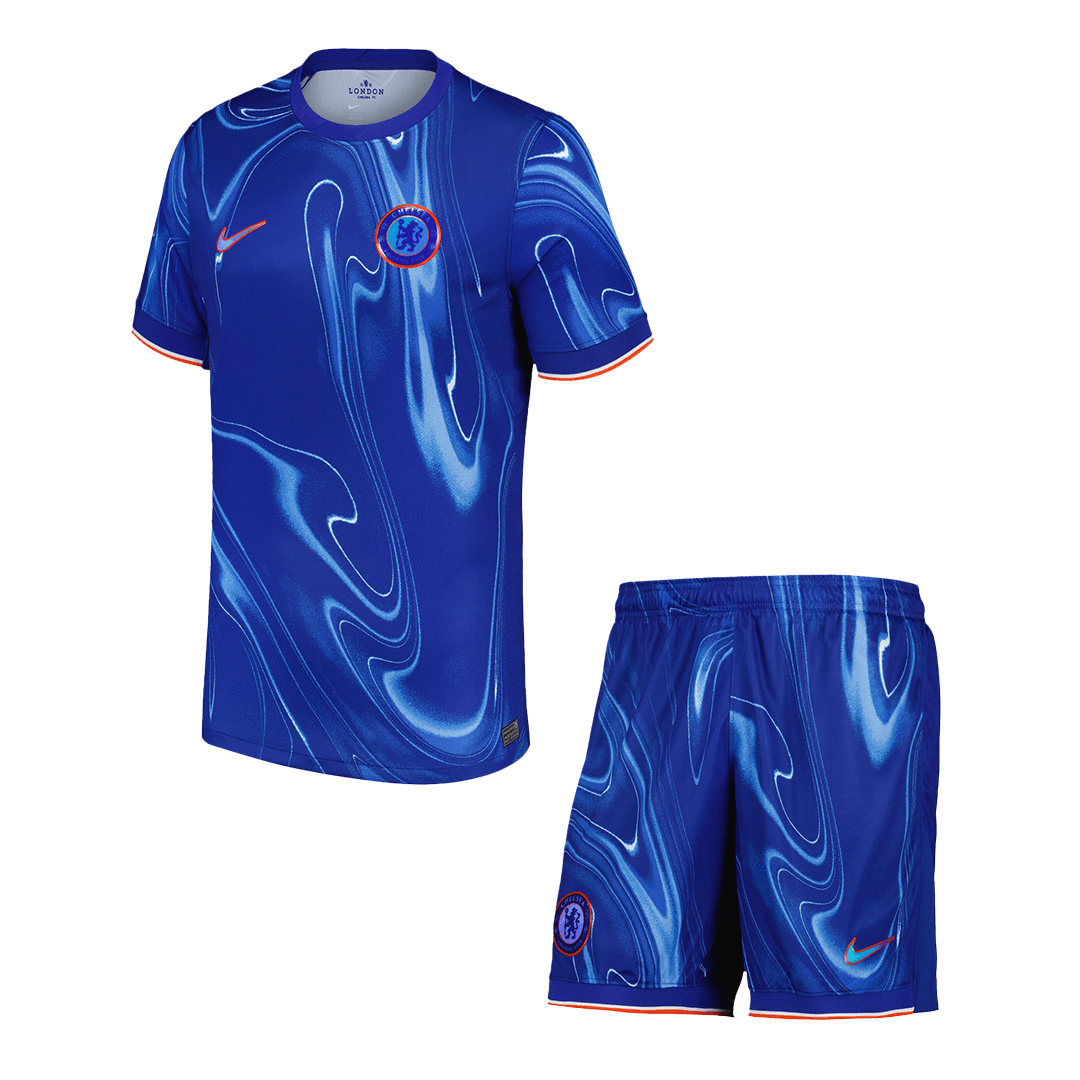Chelsea Home Soccer Jersey Kit (Jersey+Shorts) - gojersey