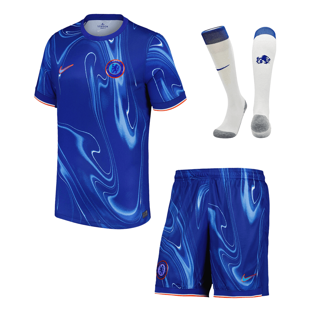 Chelsea Home Soccer Jersey Kit (Jersey+Shorts+Socks) - gojersey