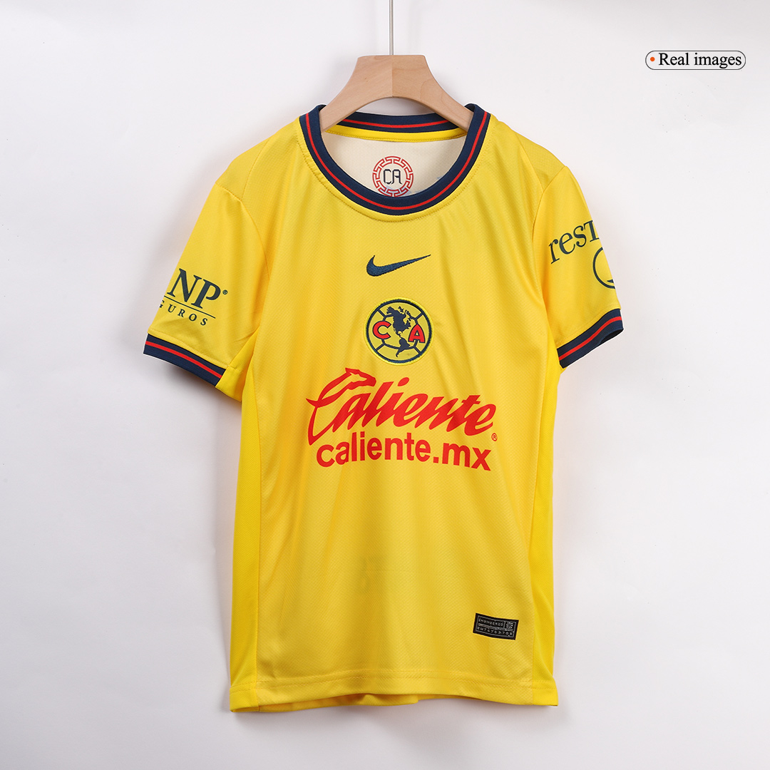 Club America Home Soccer Jersey Kit Kids(Jersey+Shorts) - gojersey