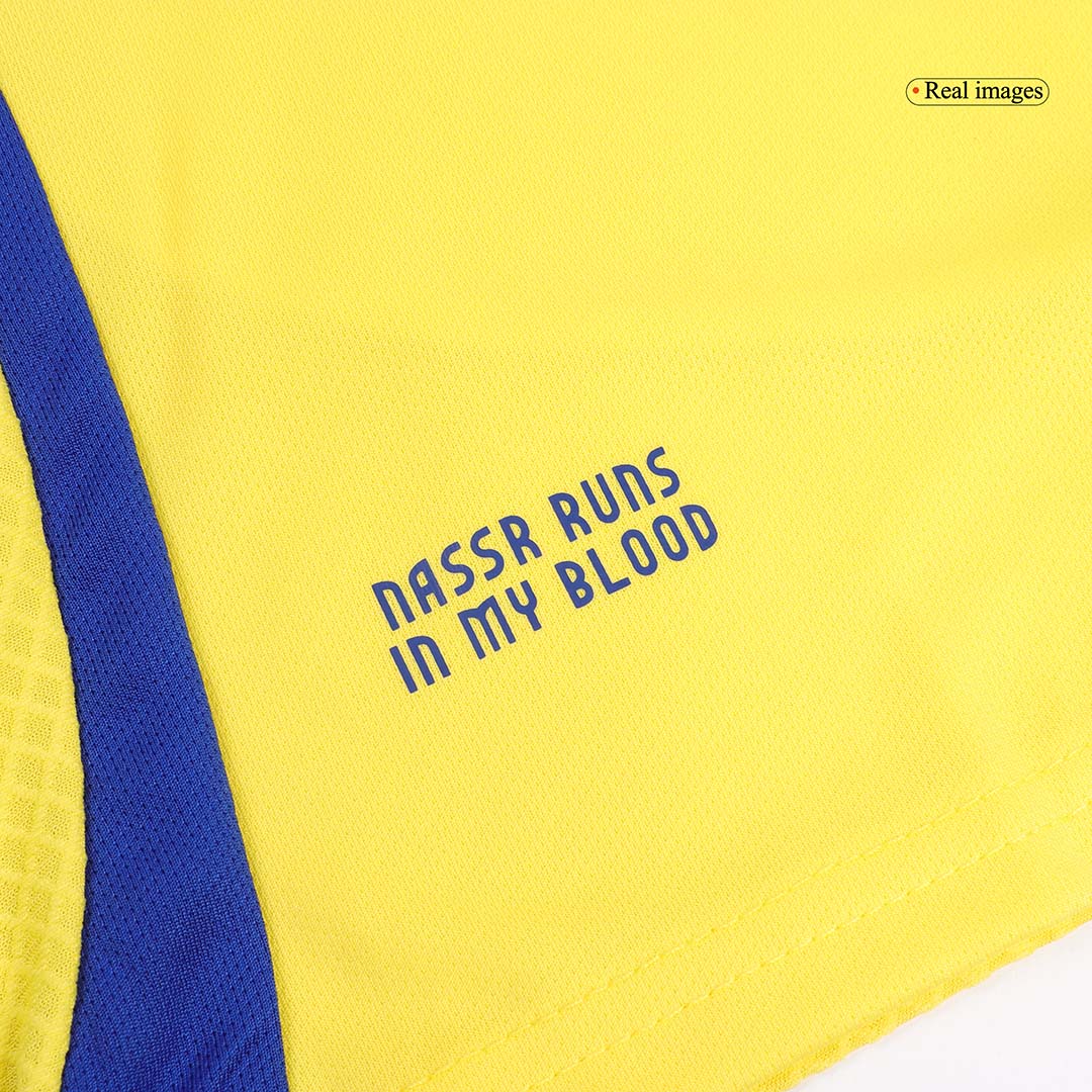 Al Nassr Home Soccer Jersey Kit Kids(Jersey+Shorts) - gojersey