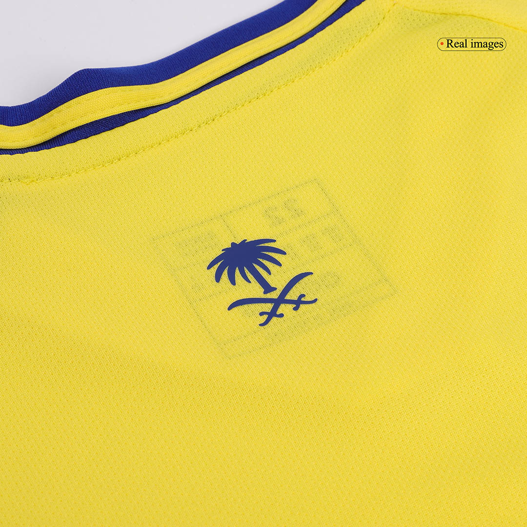 Al Nassr Home Soccer Jersey Kit Kids(Jersey+Shorts) - gojersey