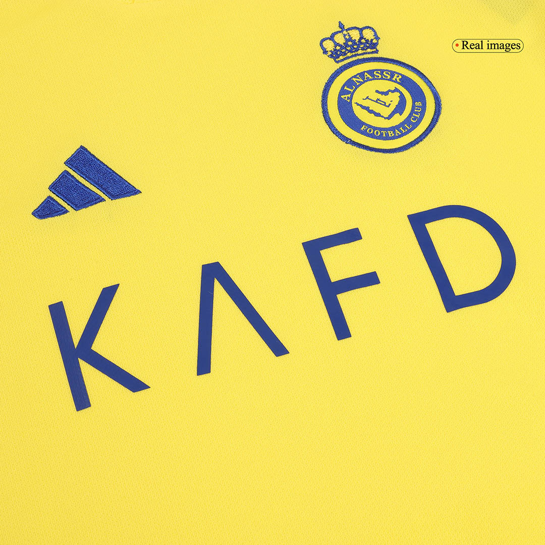 Al Nassr Home Soccer Jersey Kit Kids(Jersey+Shorts) - gojersey