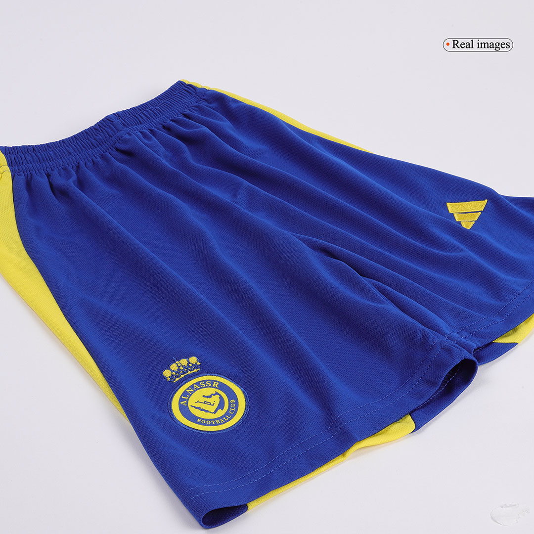 Al Nassr Home Soccer Jersey Kit Kids(Jersey+Shorts) - gojersey