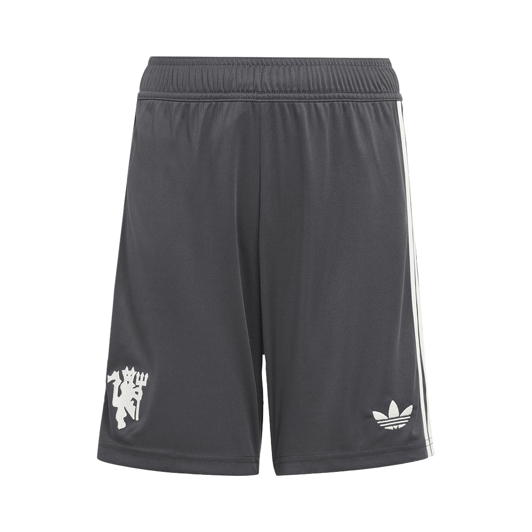 Manchester United Third Away Soccer Shorts - gojersey