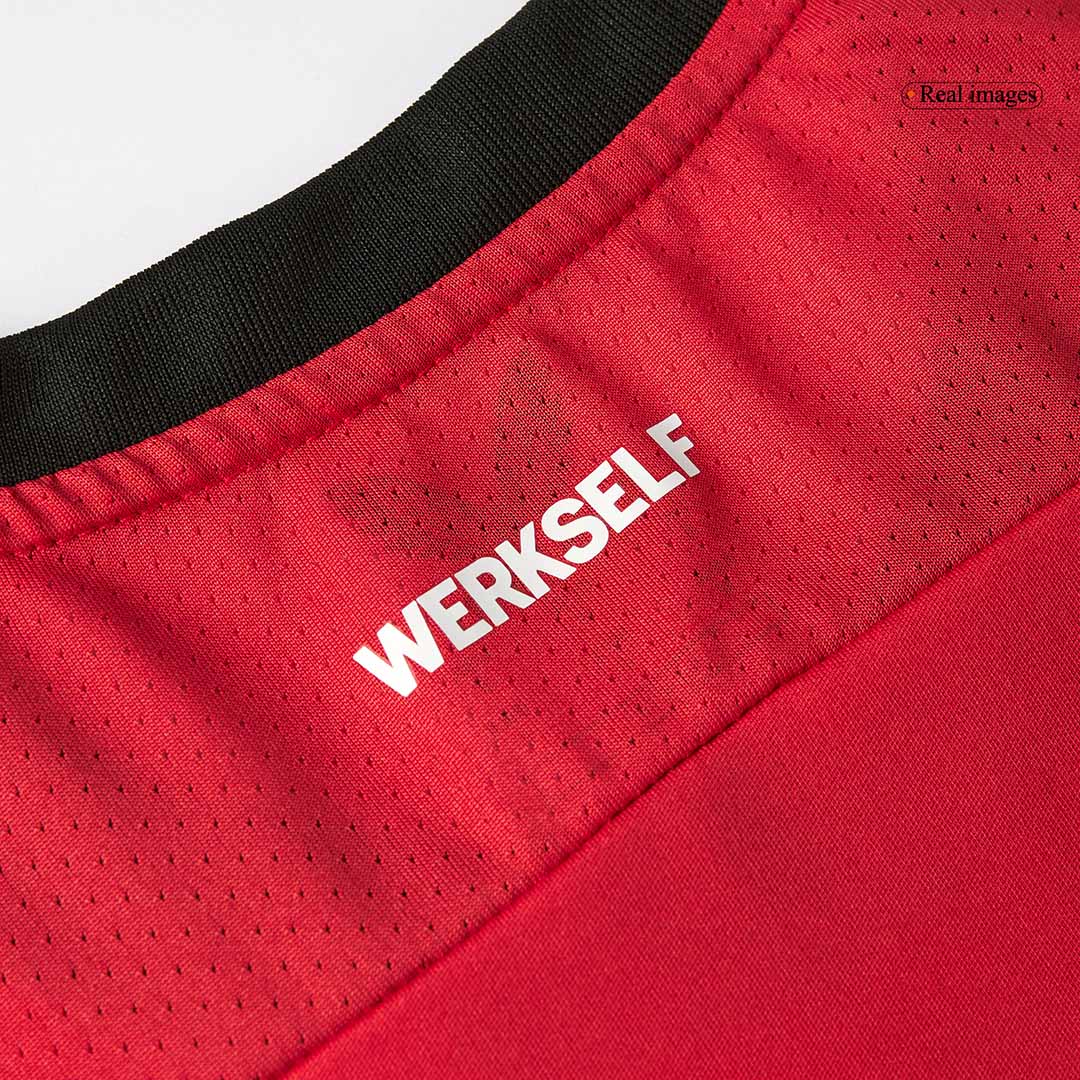 Bayer 04 Leverkusen Home Soccer Jersey - gojersey