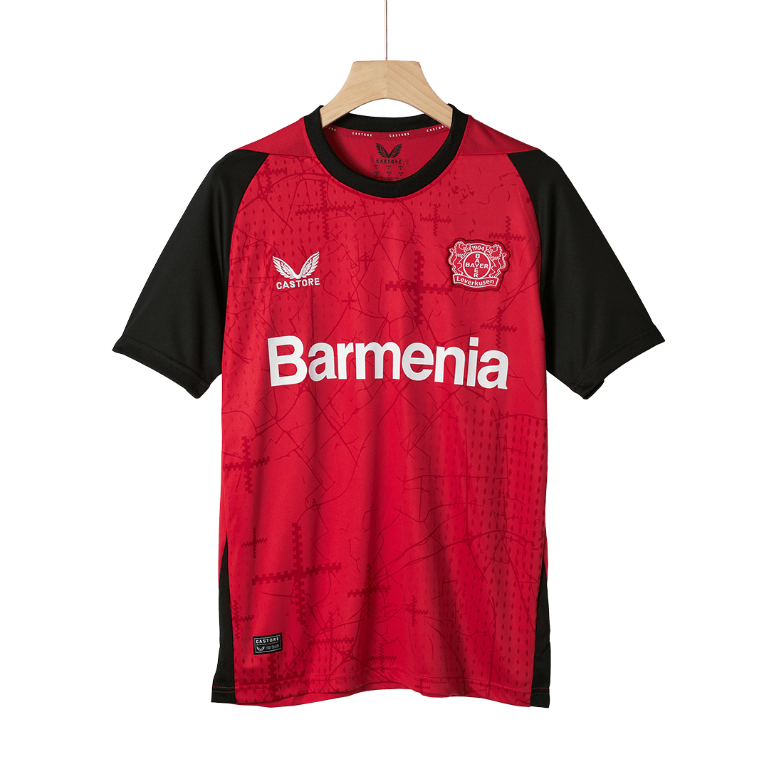 Bayer 04 Leverkusen Home Soccer Jersey - gojersey