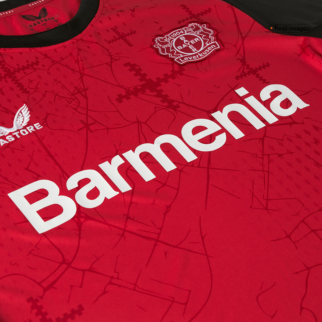 Bayer 04 Leverkusen Home Soccer Jersey - gojersey