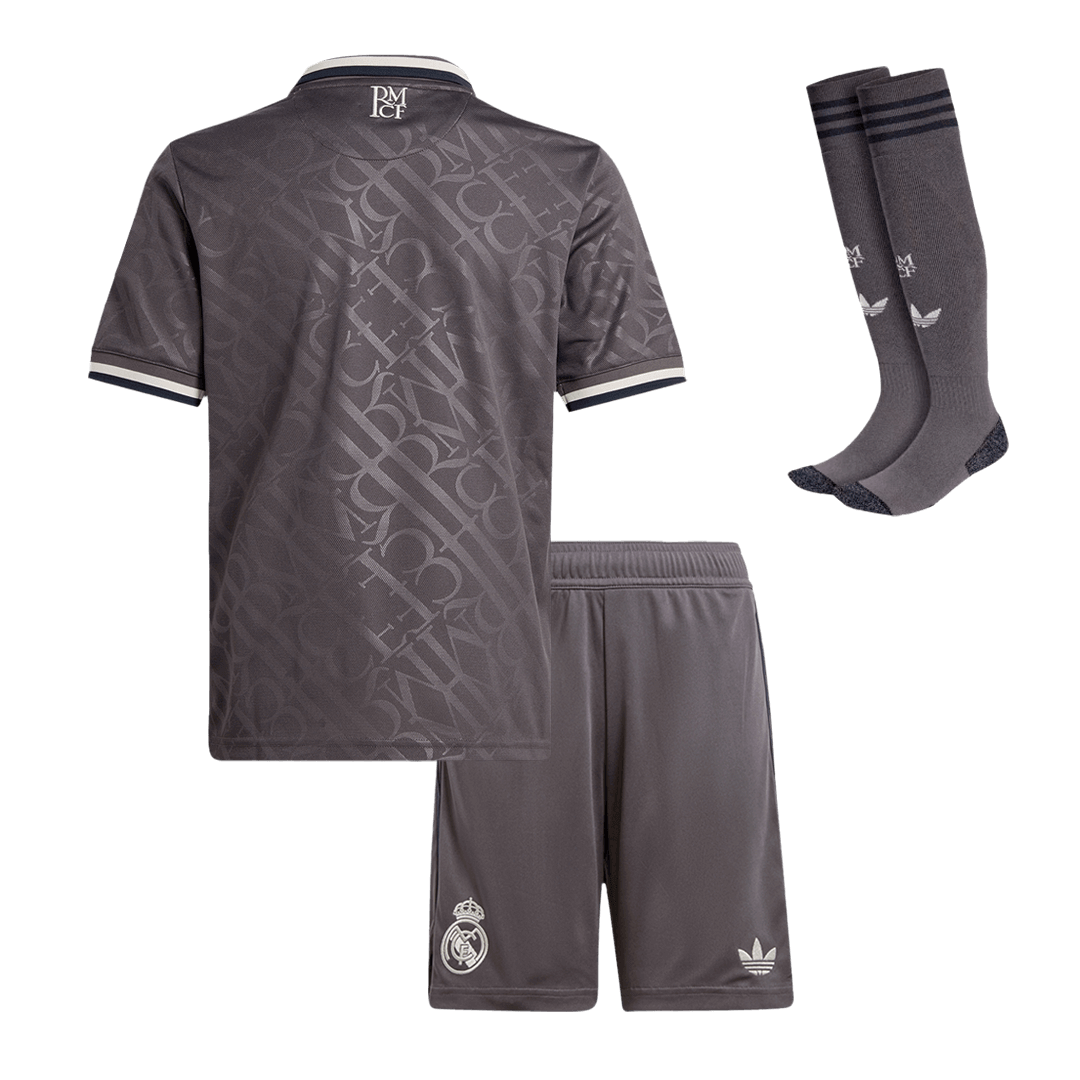 Real Madrid Third Away Soccer Jersey Kit Kids(Jersey+Shorts+Socks) - gojersey