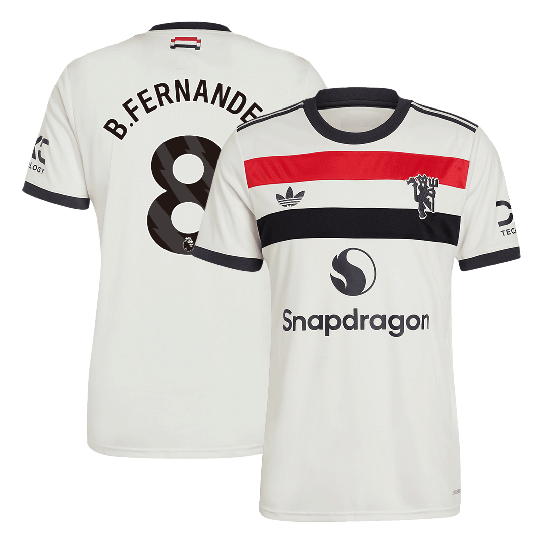 Manchester United B.FERNANDES #8 Third Away Soccer Jersey - gojersey
