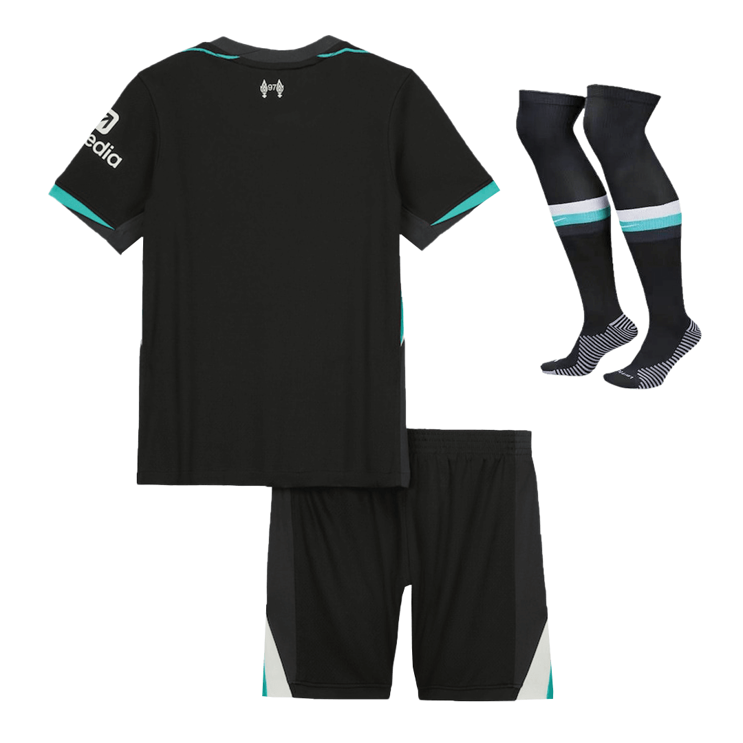 Liverpool Soccer Jersey Kit Away Kids(Jersey+Shorts+Socks) - gojersey