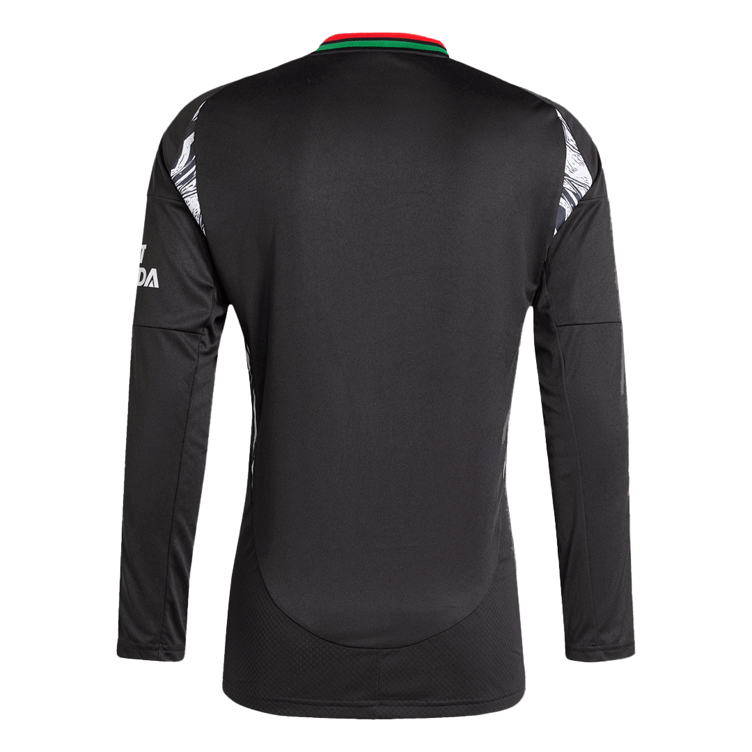 Arsenal Long Sleeve Away Soccer Jersey - gojersey