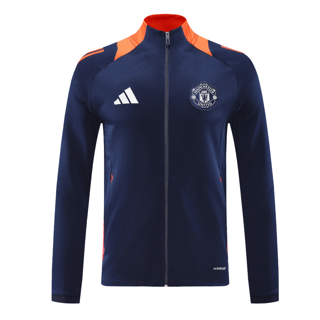 Manchester United Training Jacket Navy - gojersey