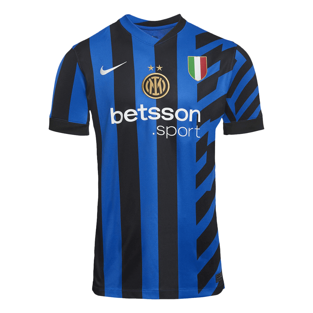 Inter Milan Home Soccer Jersey - gojersey